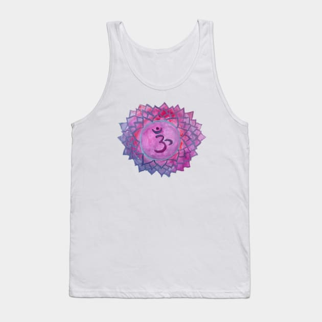 Sahasrara Crown Chakra Tank Top by Manitarka